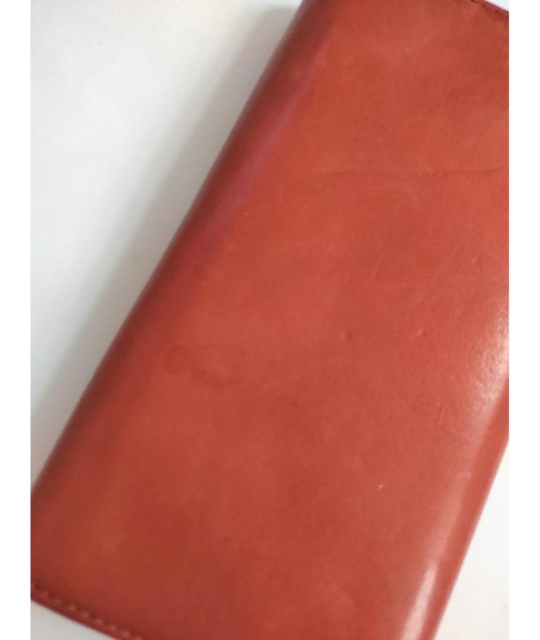 COCCINELLE Красный кожаный кошелек, фото 7