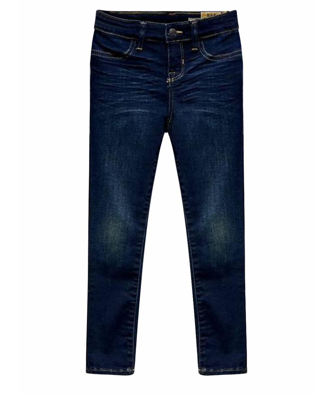 RALPH LAUREN Синие деним брюки и шорты, фото 1