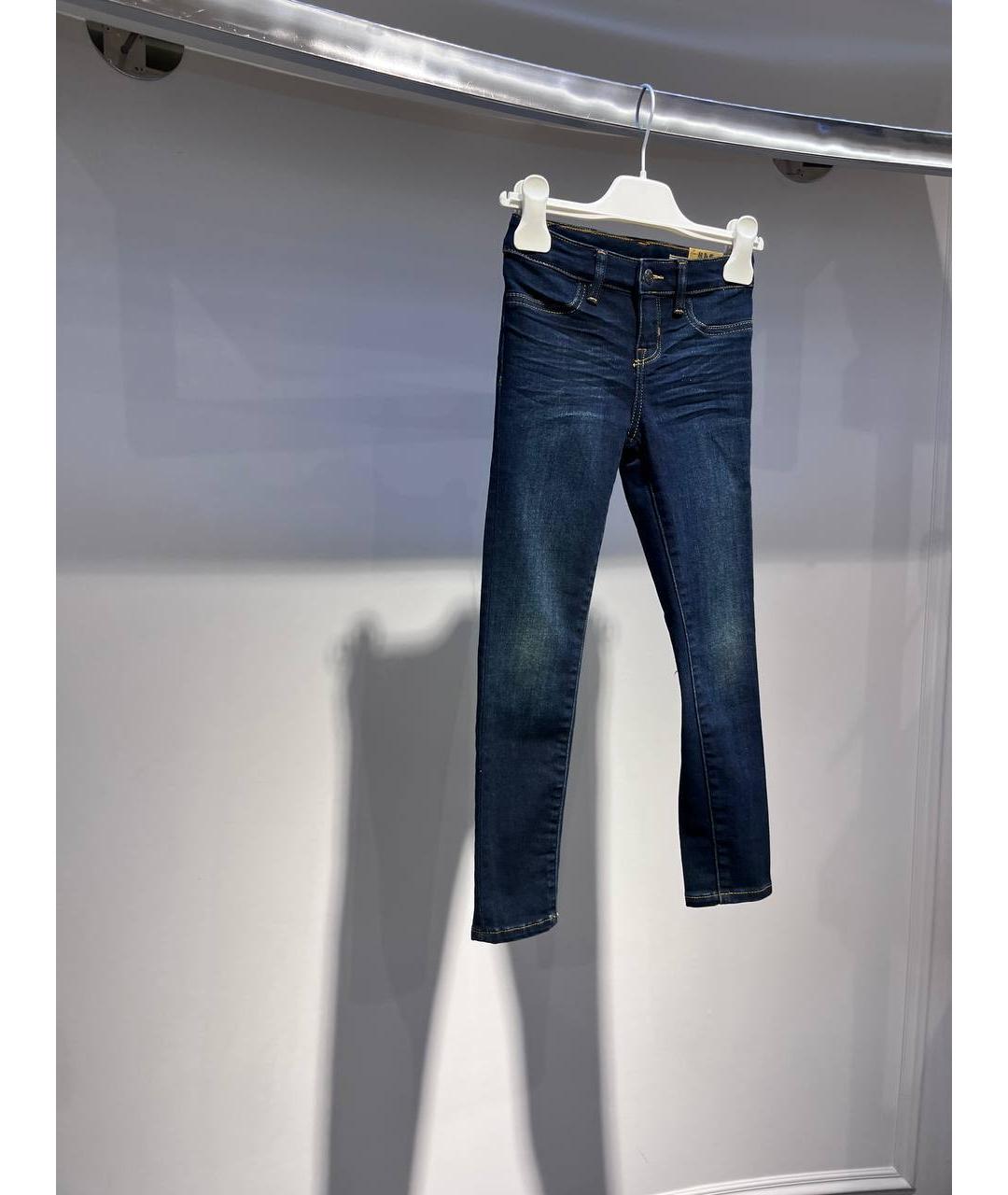 RALPH LAUREN Синие деним брюки и шорты, фото 2