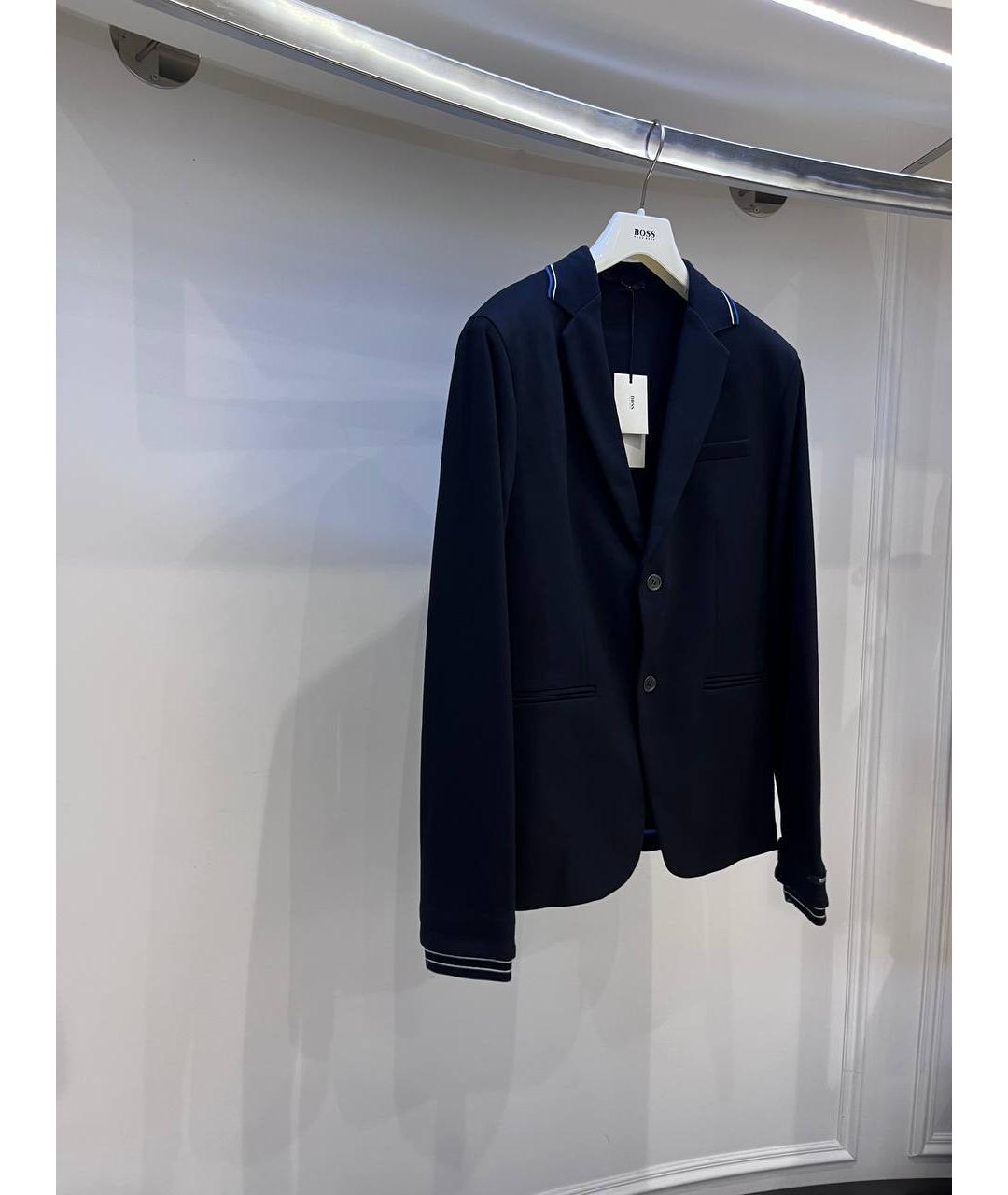 HUGO BOSS Черный хлопковый жакет / жилет, фото 2