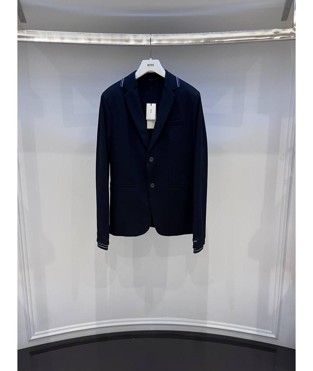 HUGO BOSS Черный хлопковый жакет / жилет, фото 4