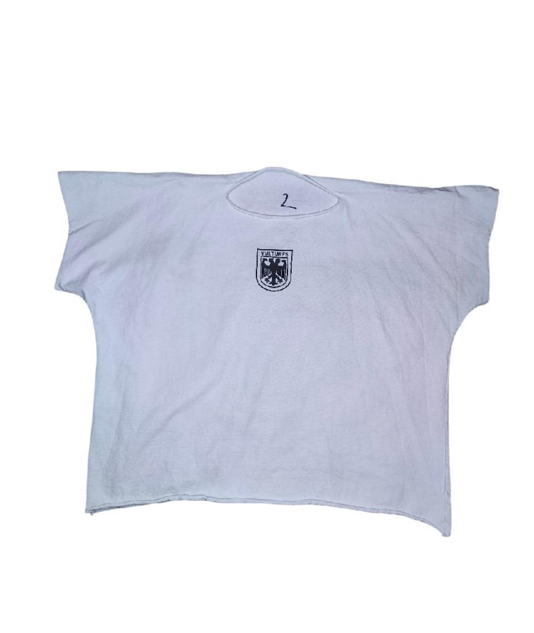 YEEZY Белая хлопковая футболка, фото 8