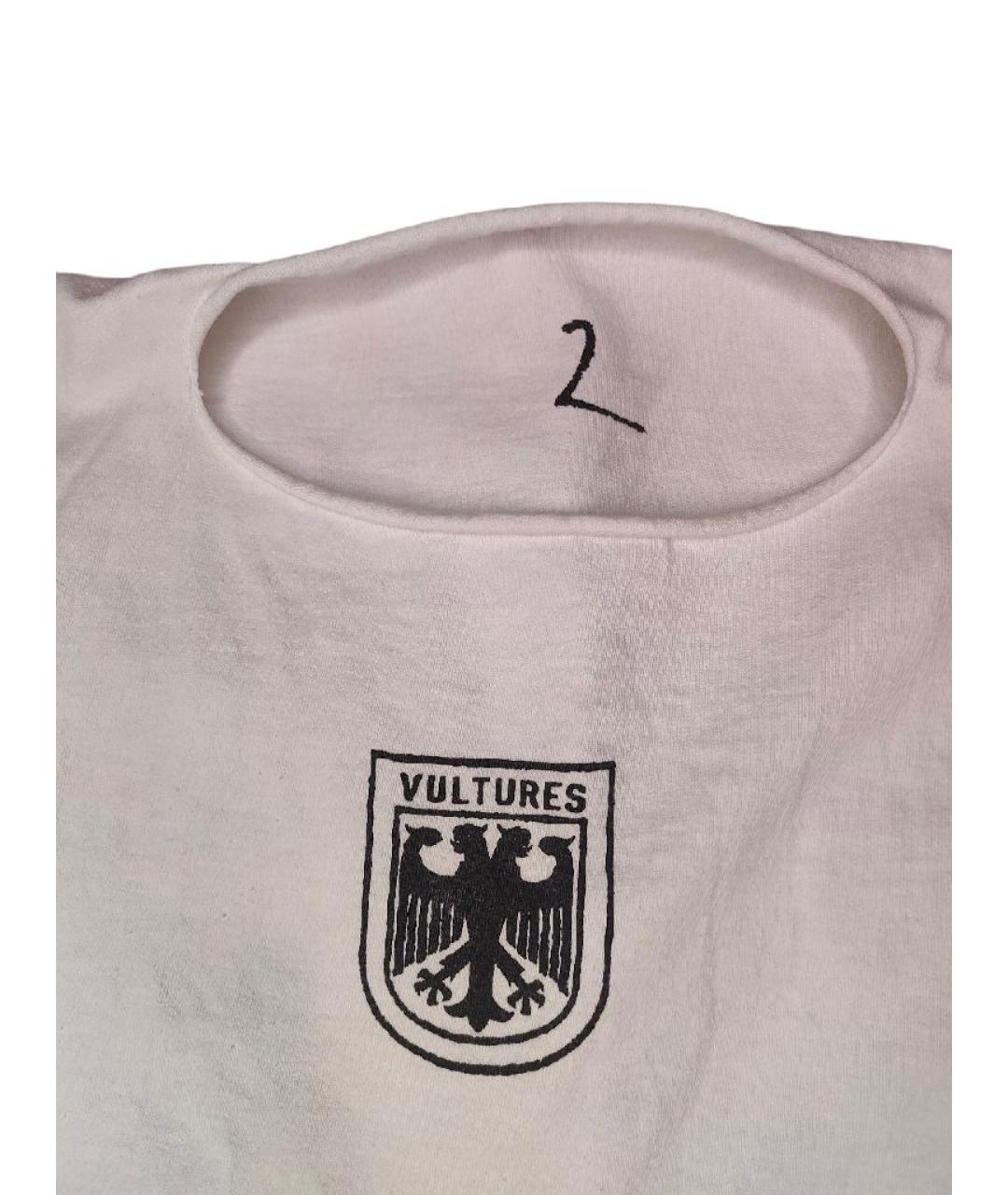 YEEZY Белая хлопковая футболка, фото 3