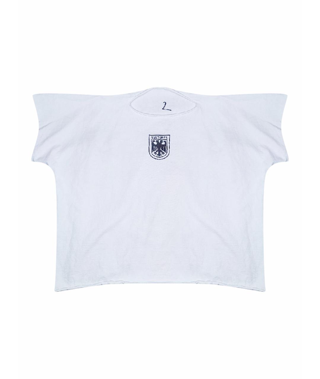 YEEZY Белая хлопковая футболка, фото 1