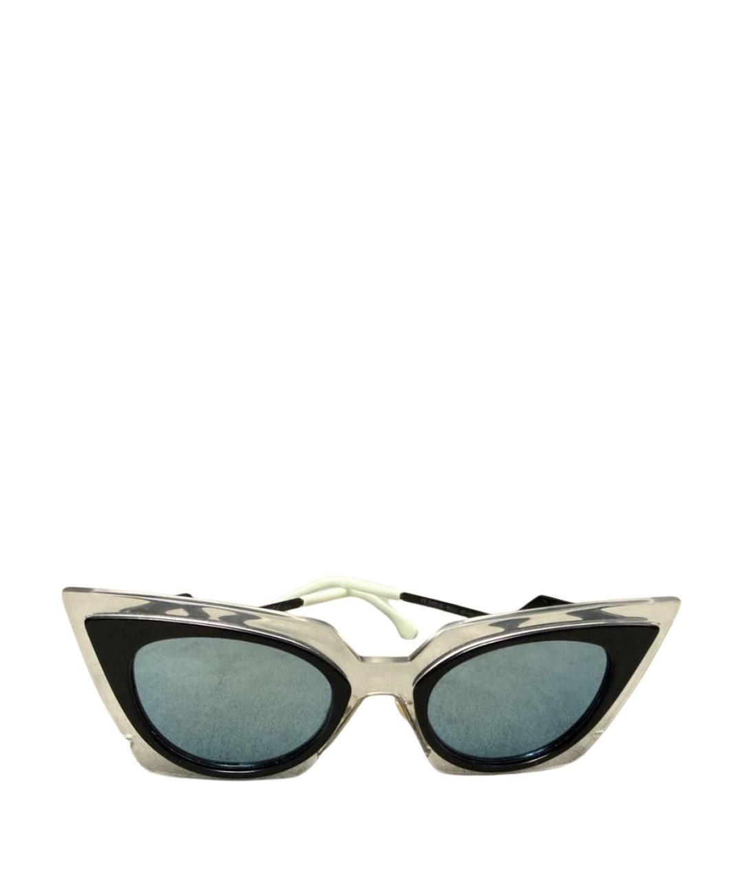 FENDI Бирюзовые пластиковые солнцезащитные очки, фото 1