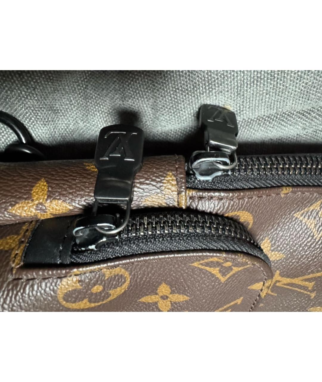 LOUIS VUITTON Коричневая сумка на плечо, фото 7