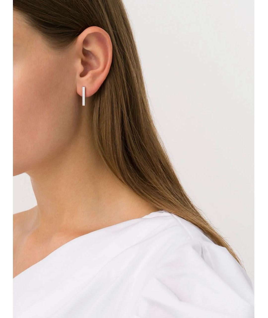 CHOPARD Белые серьги из белого золота, фото 5