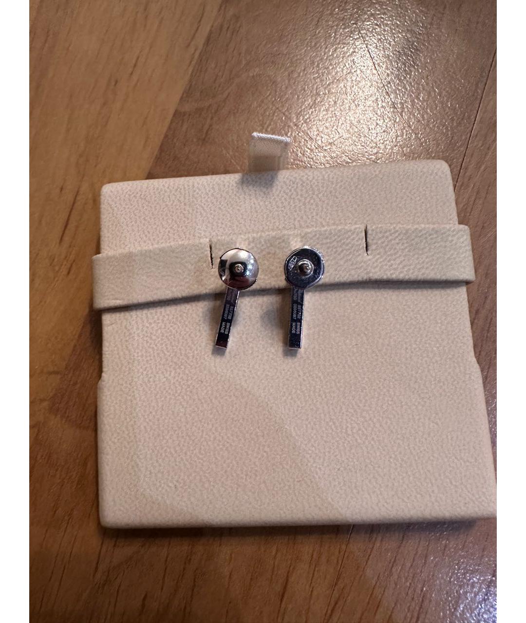 CHOPARD Белые серьги из белого золота, фото 4