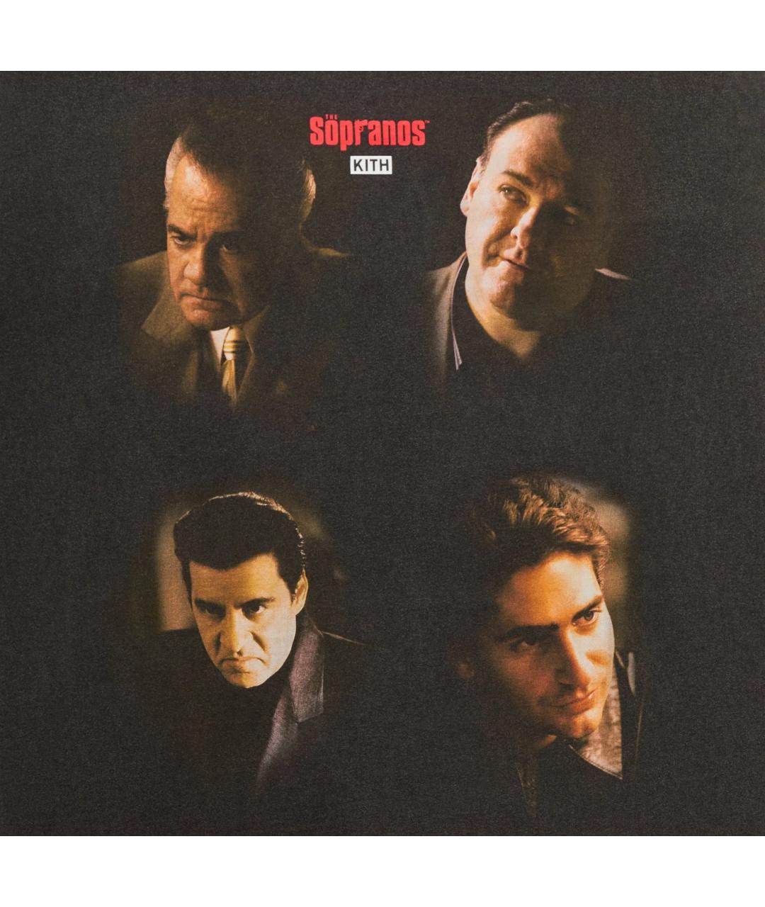 KITH Черная хлопковая футболка, фото 3