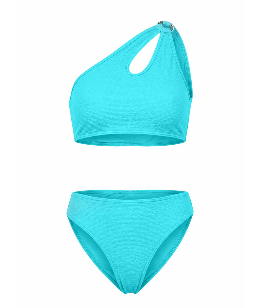 BOTTEGA VENETA Бирюзовый купальник, фото 1