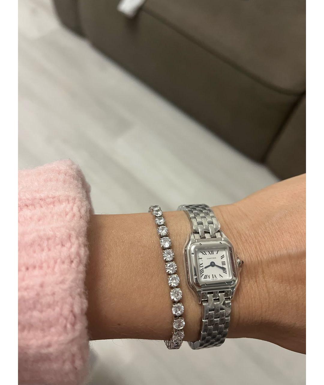 CARTIER Серебряные часы, фото 5