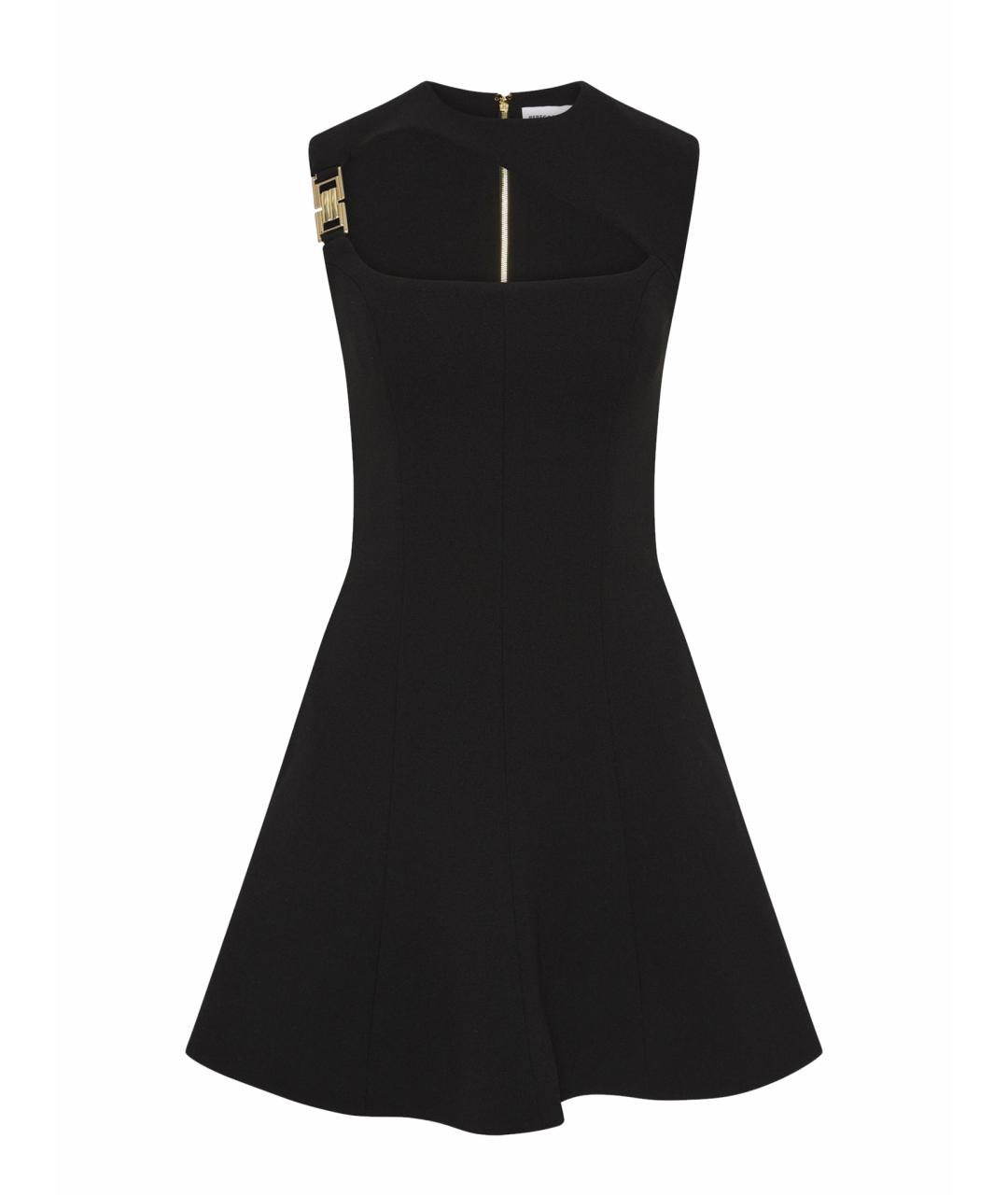 REBECCA VALLANCE Черное полиэстеровое коктейльное платье, фото 1