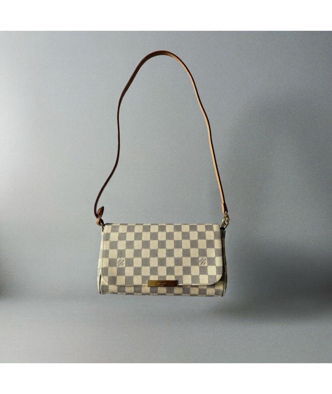 LOUIS VUITTON Бежевая сумка через плечо, фото 9