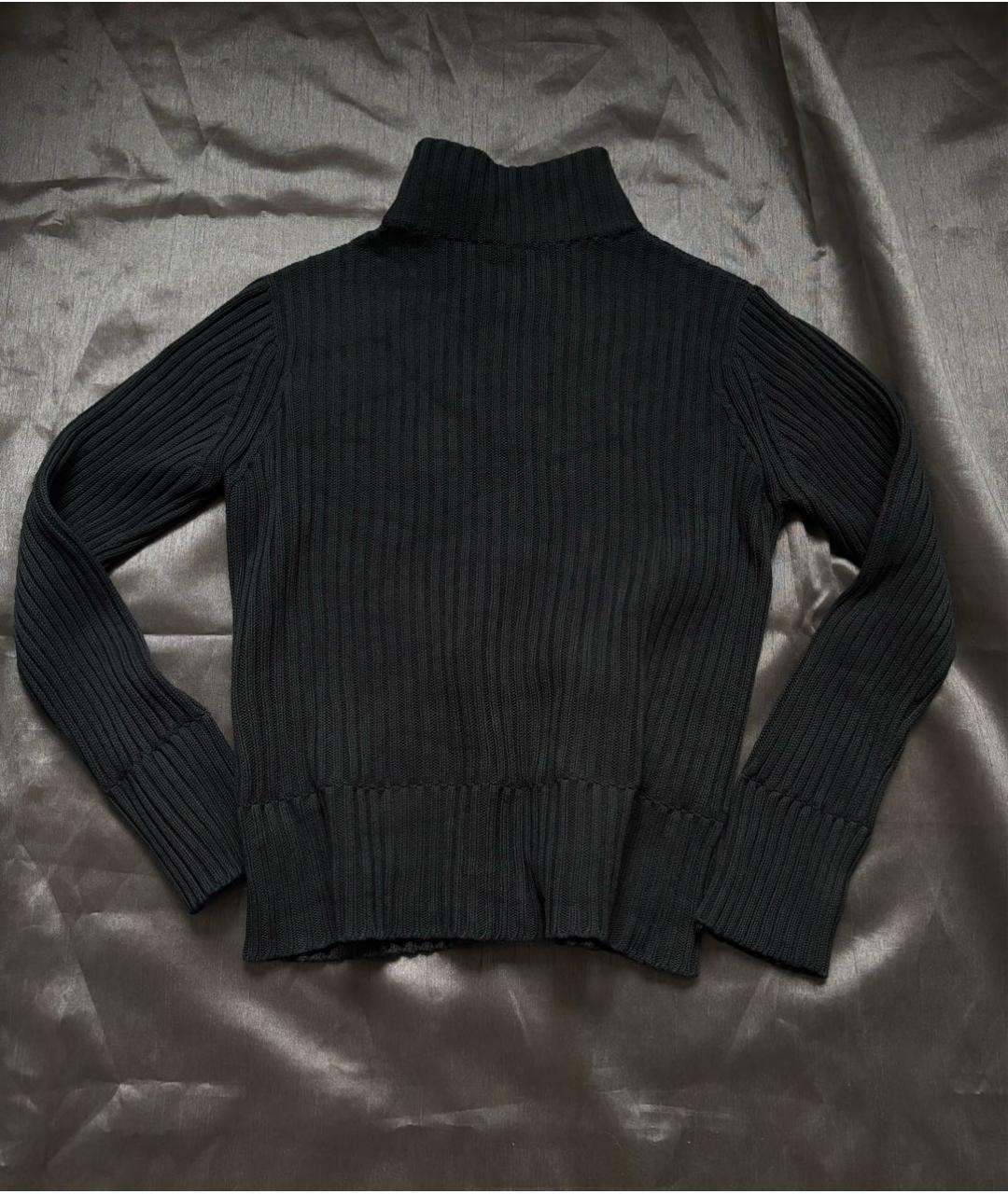 BURBERRY Коричневый хлопковый джемпер / свитер, фото 2