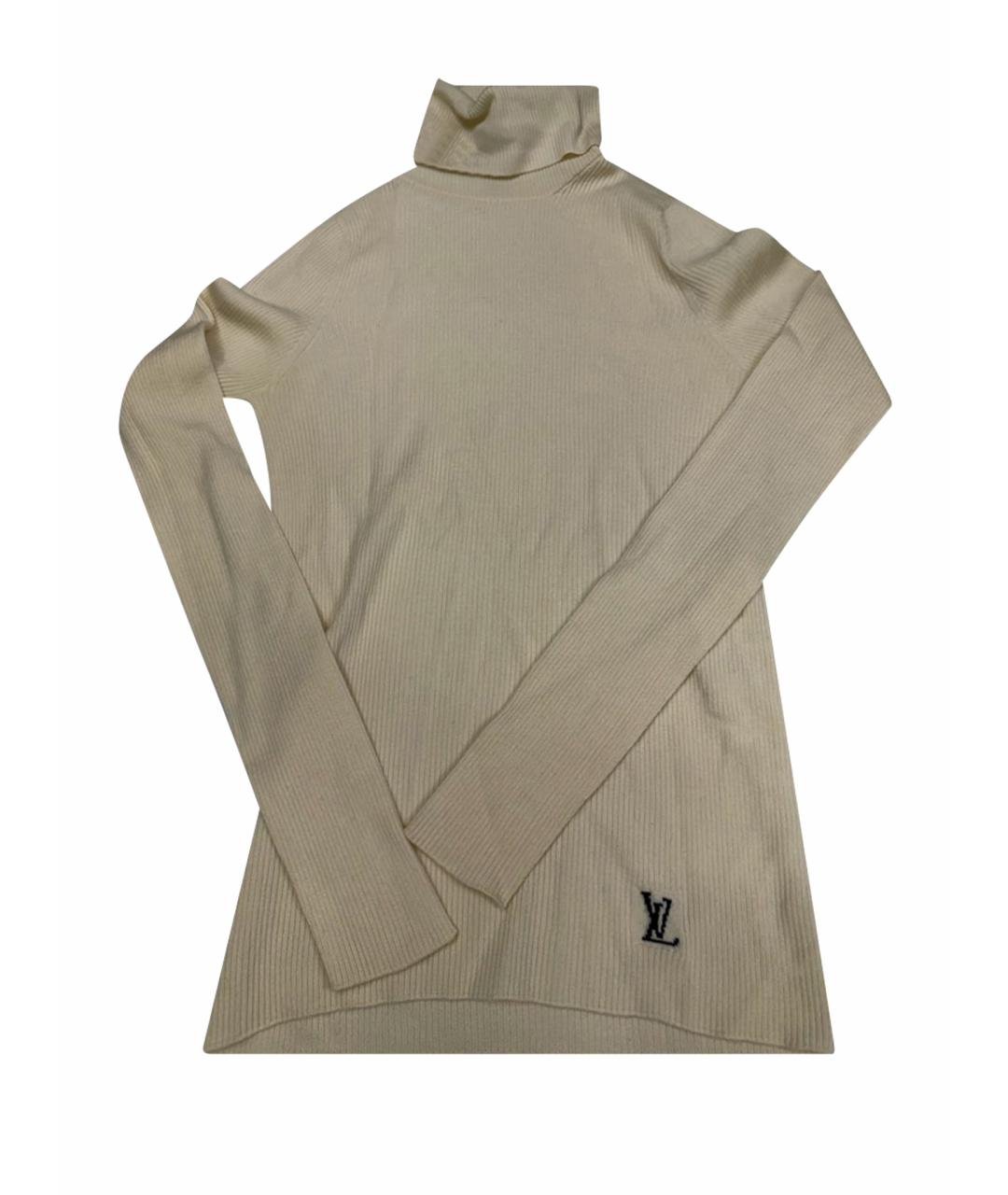 LOUIS VUITTON Бежевая кашемировая водолазка, фото 1