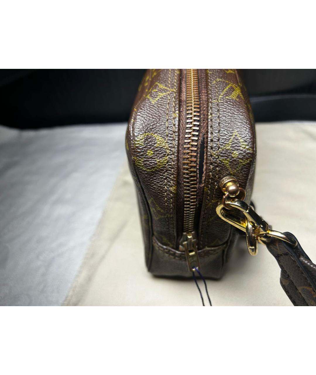 LOUIS VUITTON Коричневая сумка через плечо, фото 6