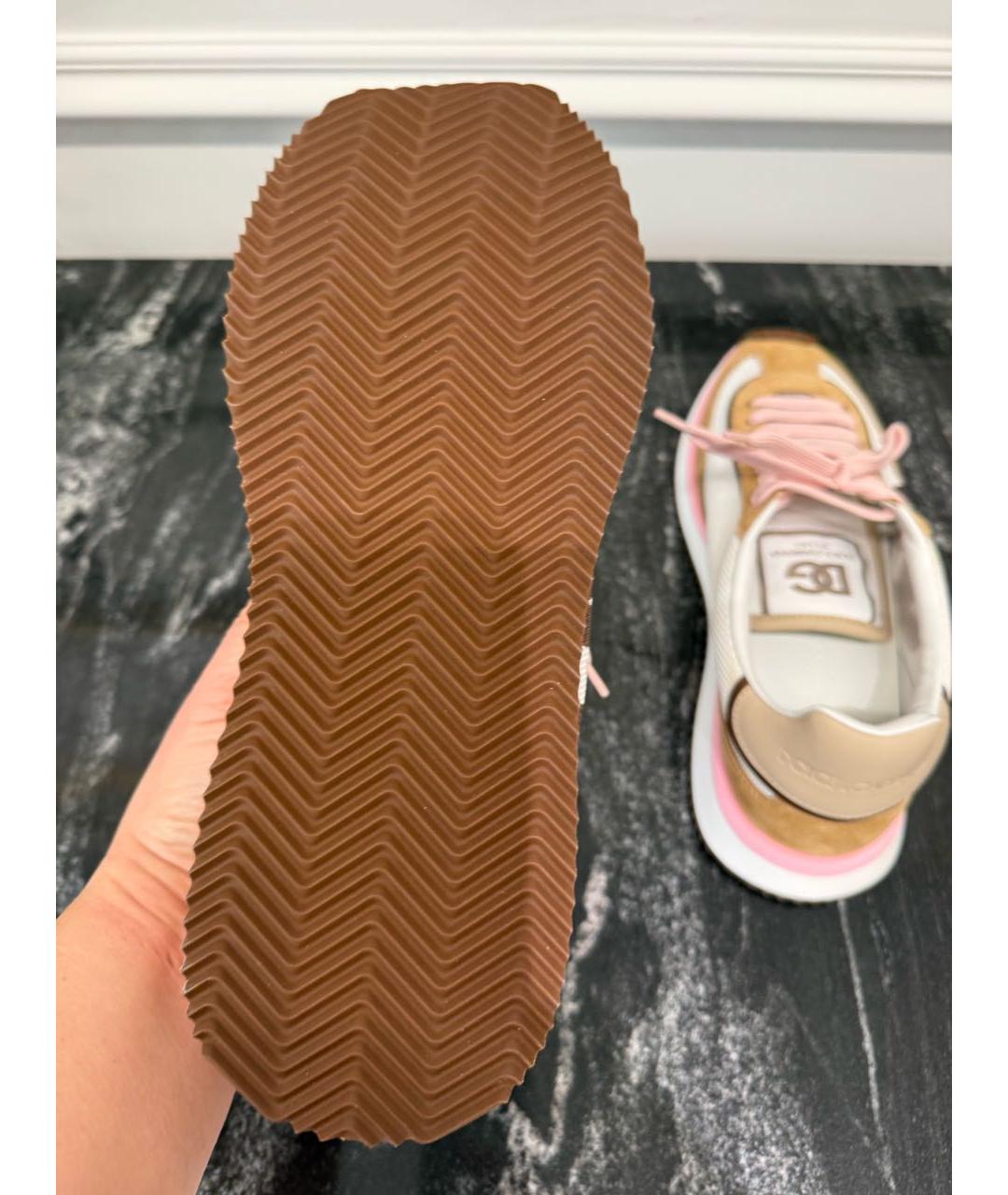 DOLCE&GABBANA Мульти текстильные кроссовки, фото 6