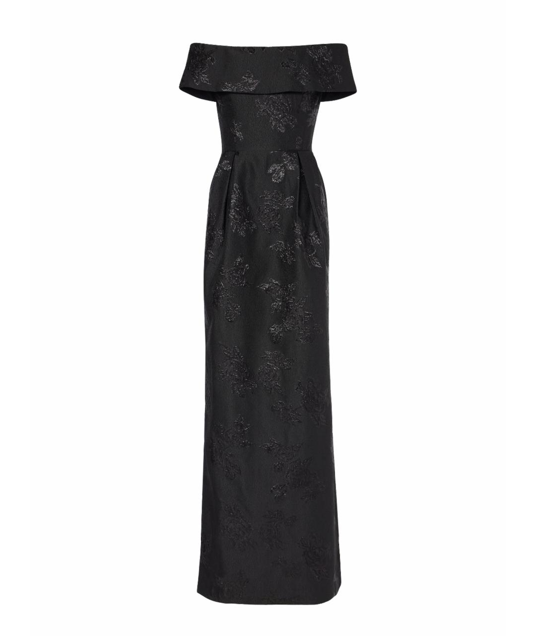 REBECCA VALLANCE Черное полиэстеровое коктейльное платье, фото 7