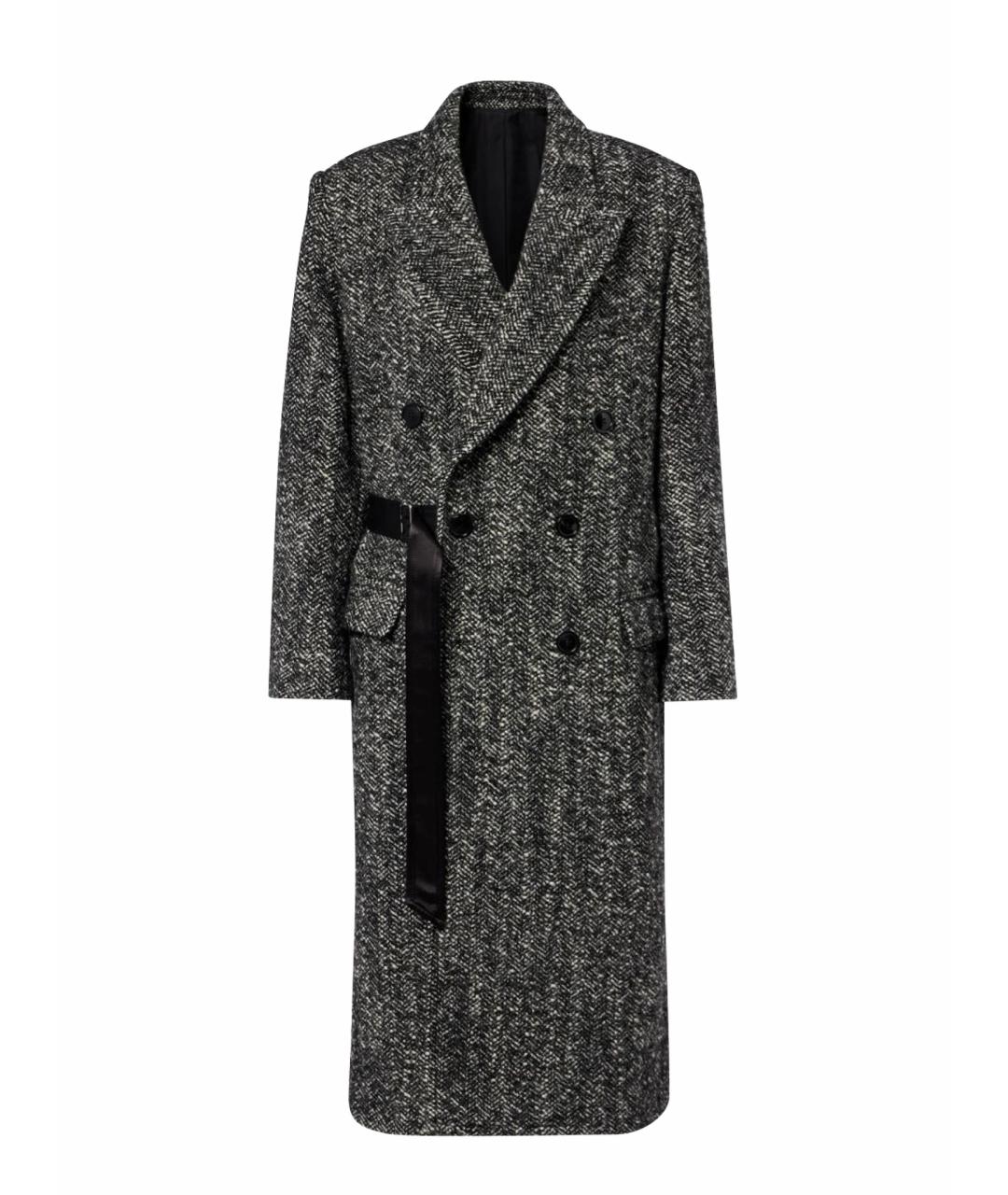 ISABEL MARANT Серое пальто, фото 1