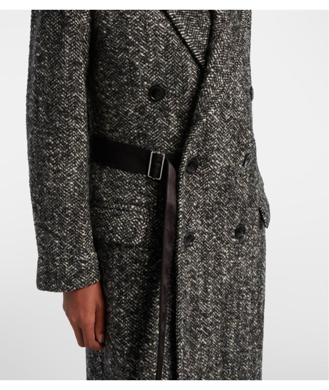 ISABEL MARANT Серое пальто, фото 4