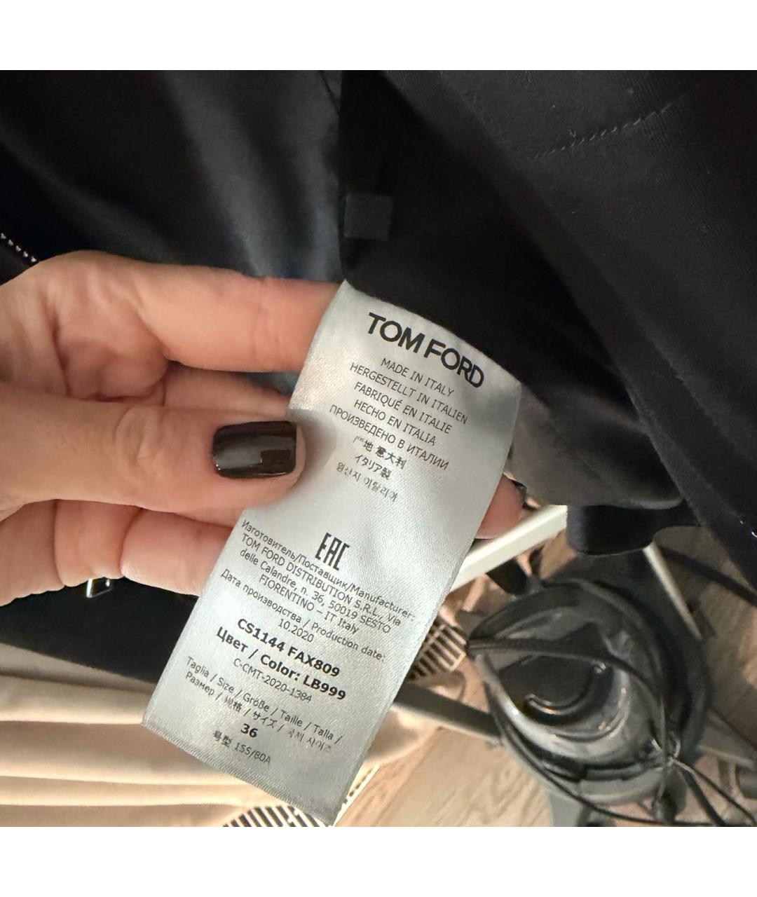 TOM FORD Черный жакет/пиджак, фото 3