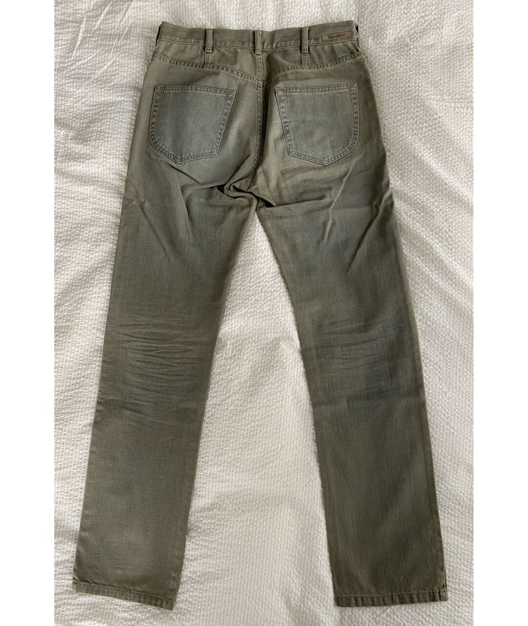 ZEGNA SPORT Хлопковые прямые джинсы, фото 2