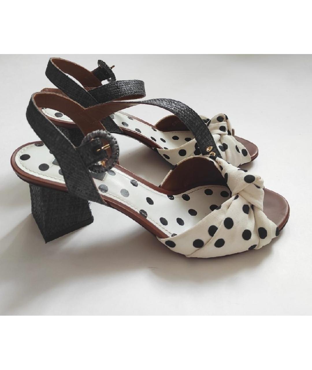 DOLCE&GABBANA Белые босоножки, фото 7