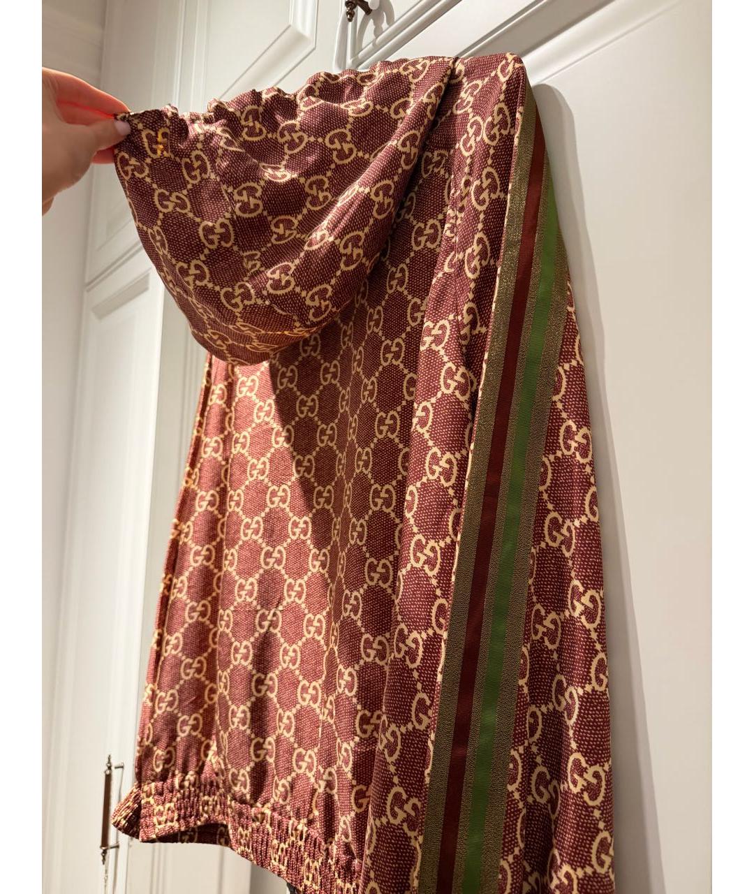 GUCCI Мульти шелковый спортивные костюмы, фото 6