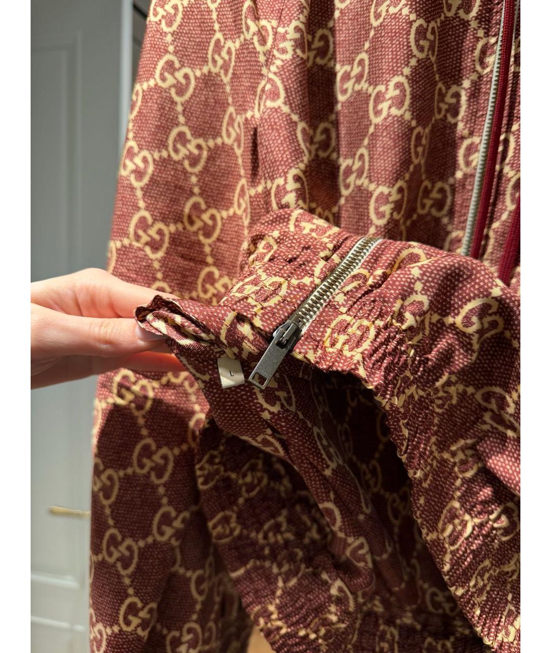 GUCCI Мульти шелковый спортивные костюмы, фото 3