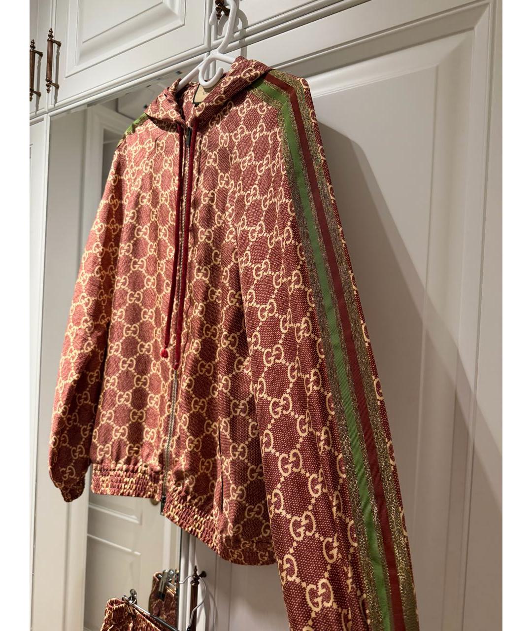 GUCCI Мульти шелковый спортивные костюмы, фото 5