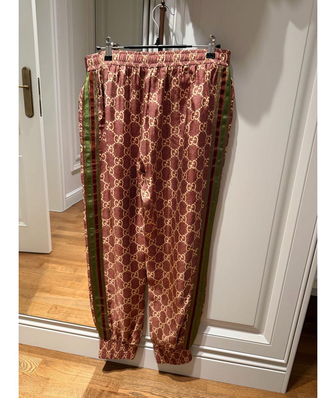 GUCCI Мульти шелковый спортивные костюмы, фото 8