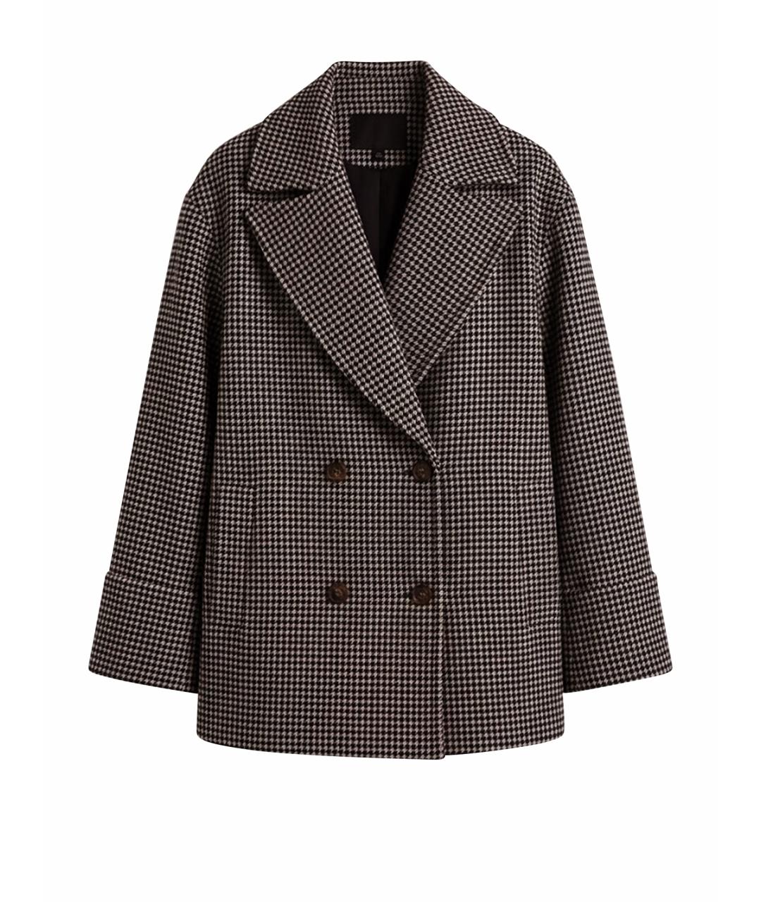 CALVIN KLEIN Мульти шерстяное пальто, фото 1