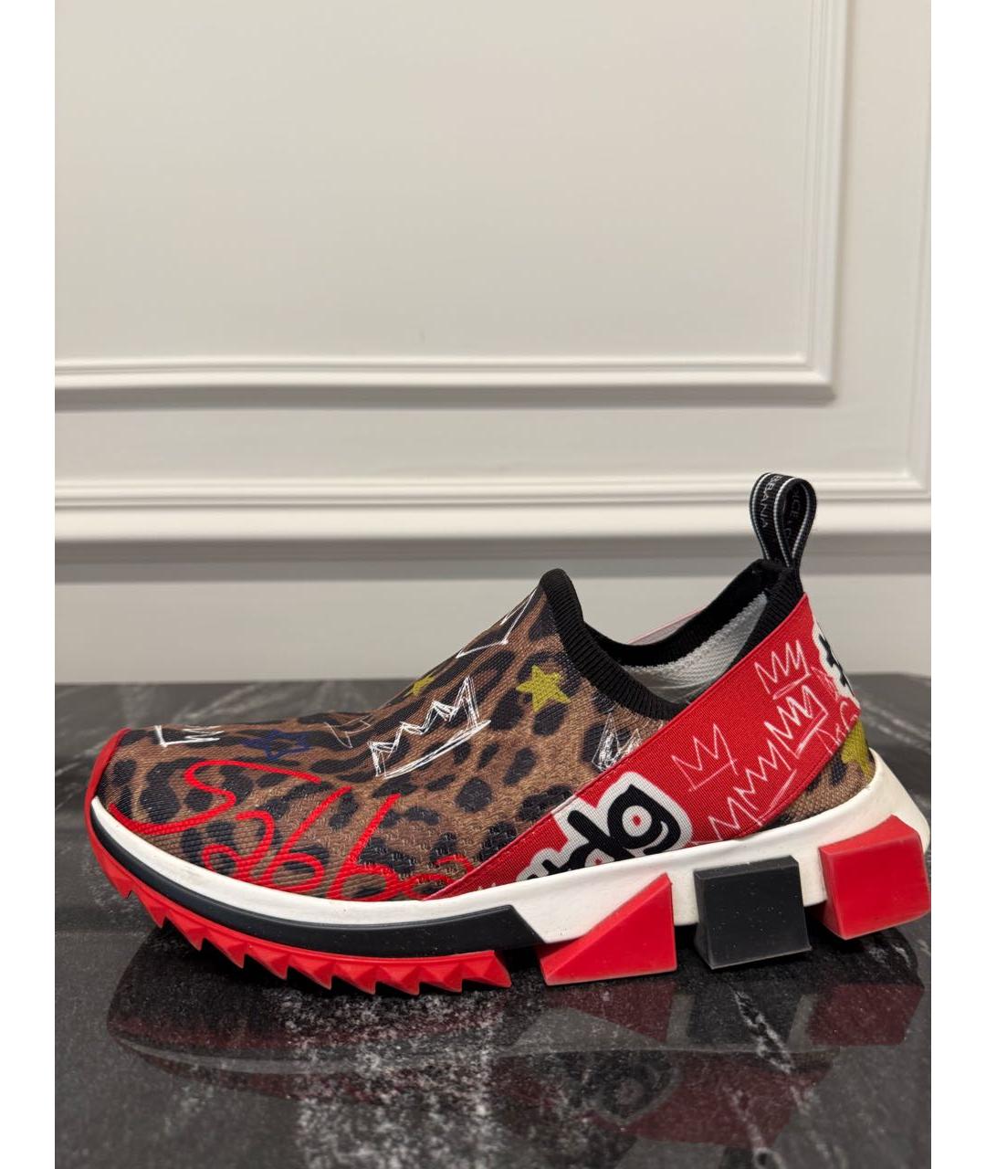 DOLCE&GABBANA Мульти кроссовки, фото 8