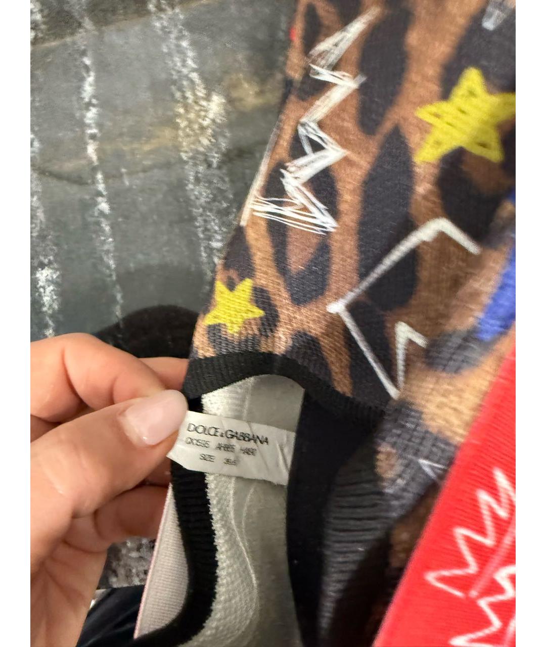 DOLCE&GABBANA Мульти кроссовки, фото 6