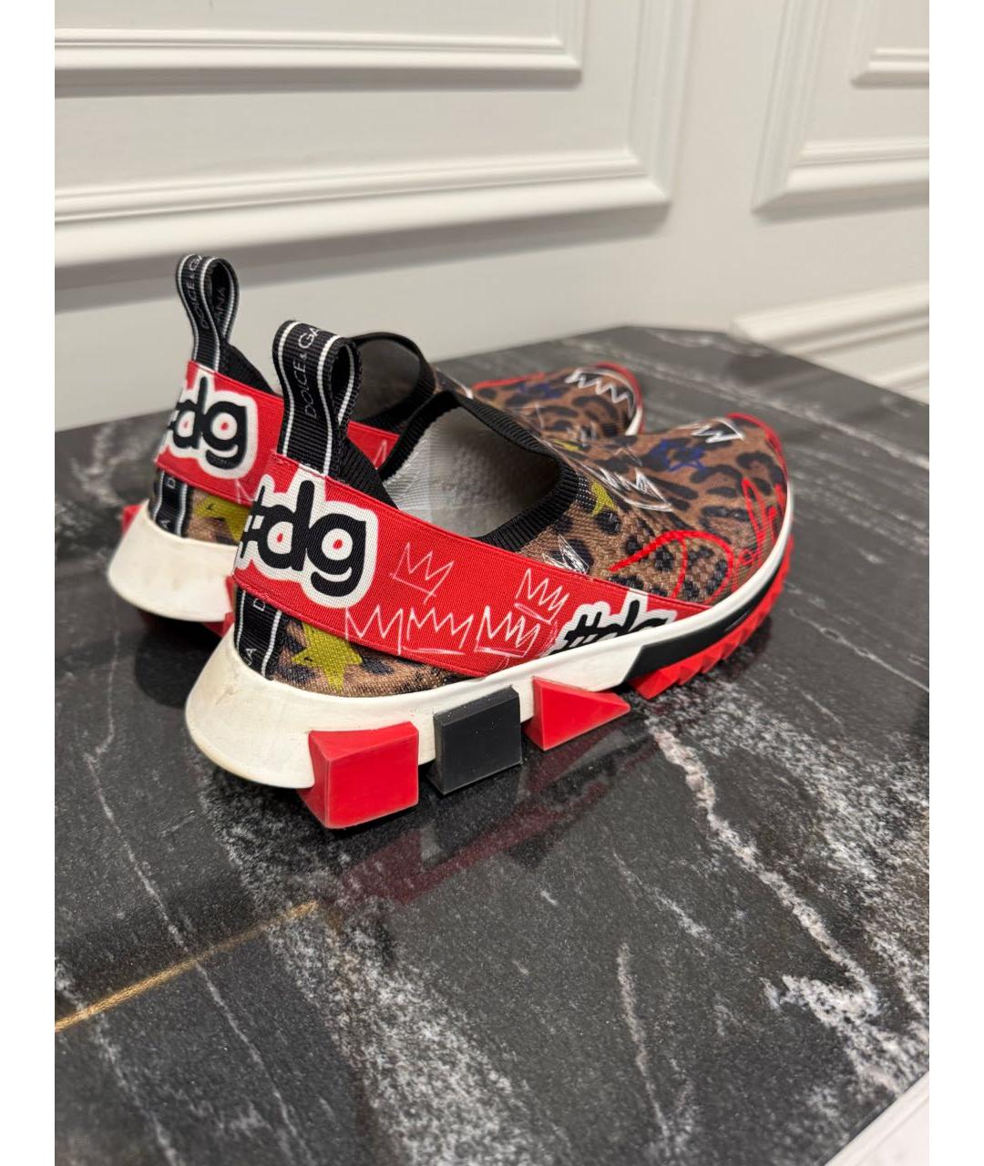 DOLCE&GABBANA Мульти кроссовки, фото 4