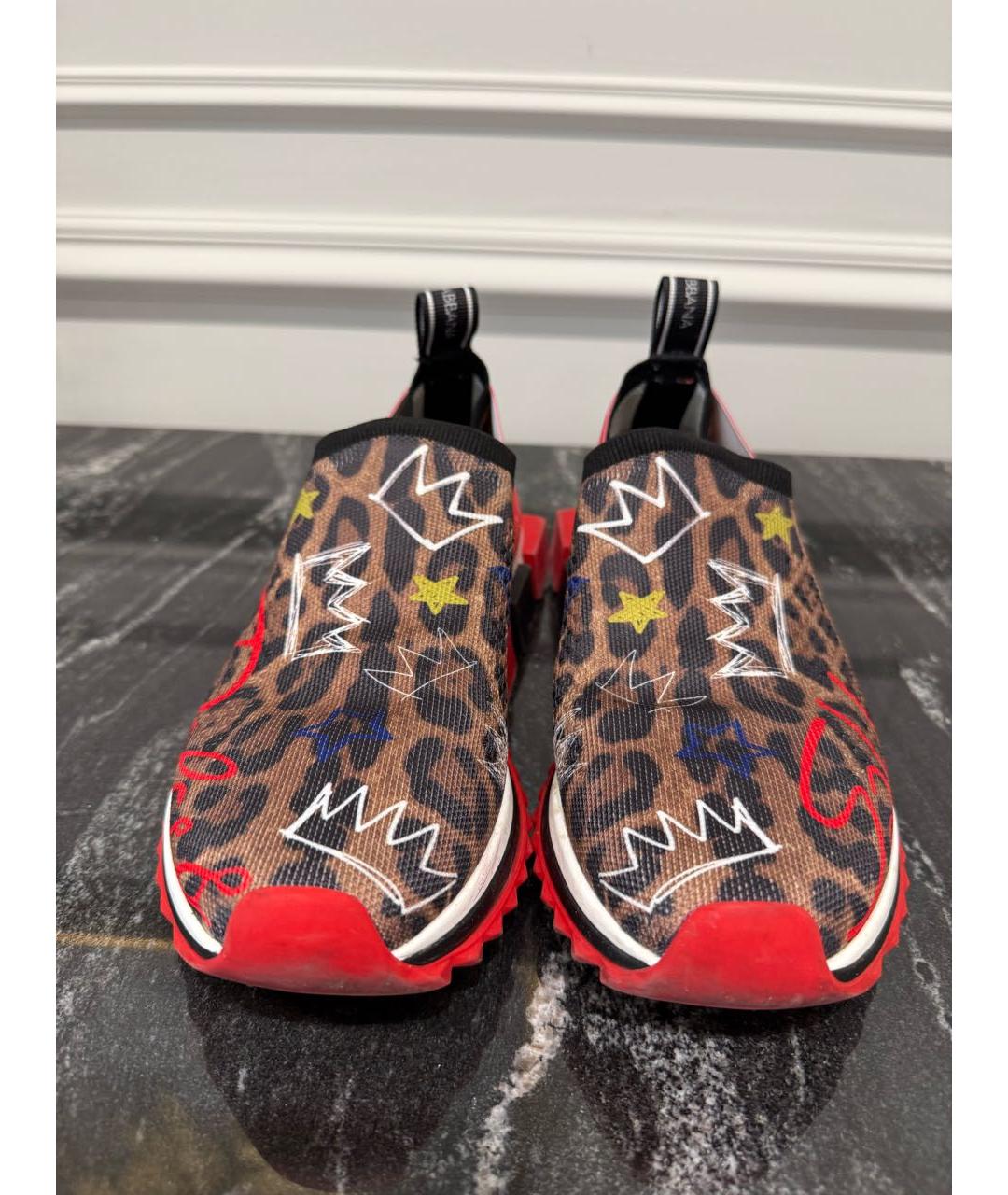 DOLCE&GABBANA Мульти кроссовки, фото 3