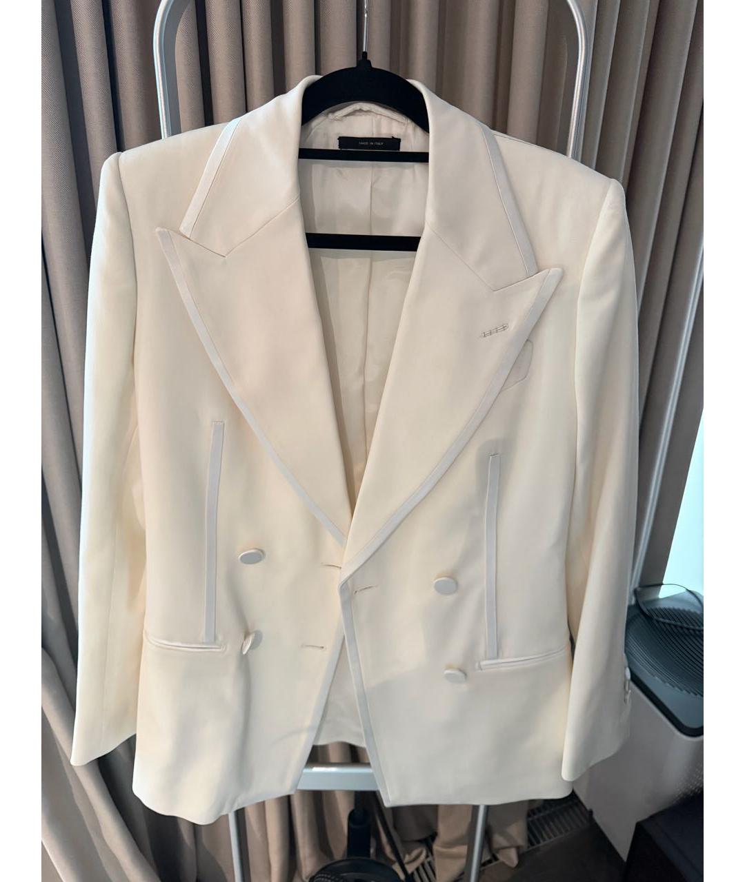TOM FORD Белый жакет/пиджак, фото 4