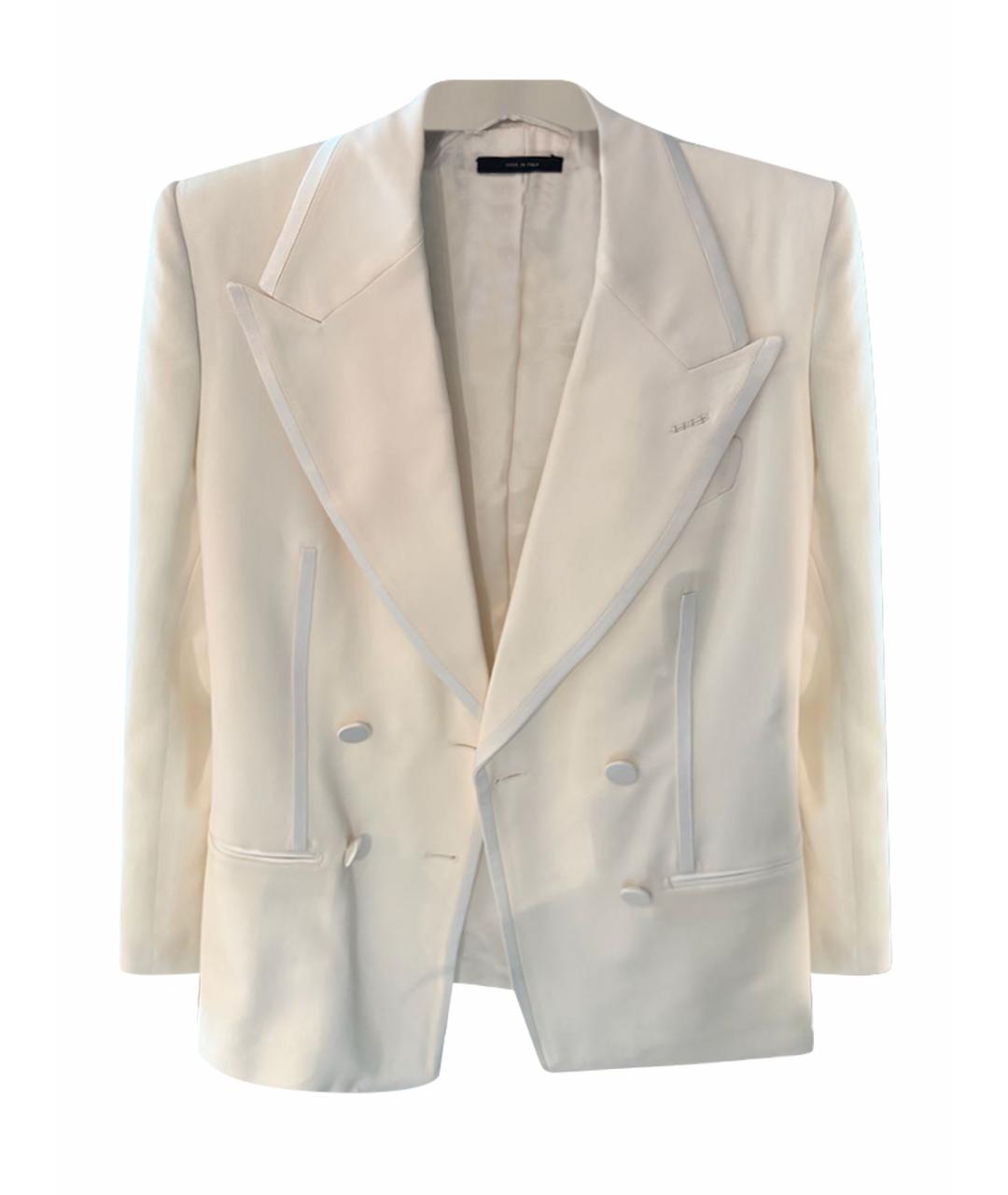 TOM FORD Белый жакет/пиджак, фото 1