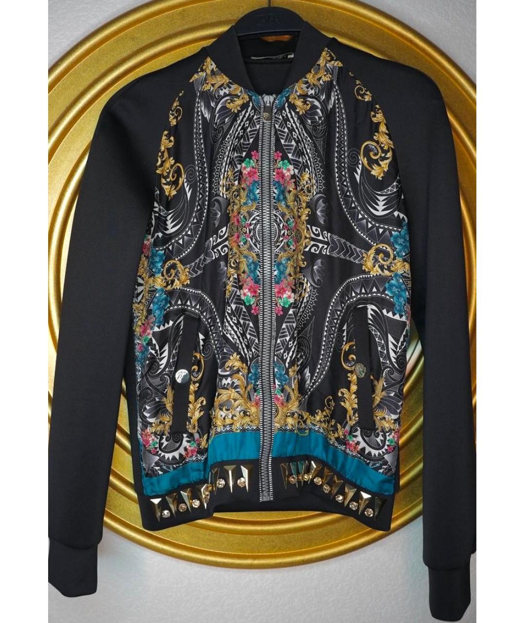 VERSACE COLLECTION Мульти шелковый кардиган, фото 2