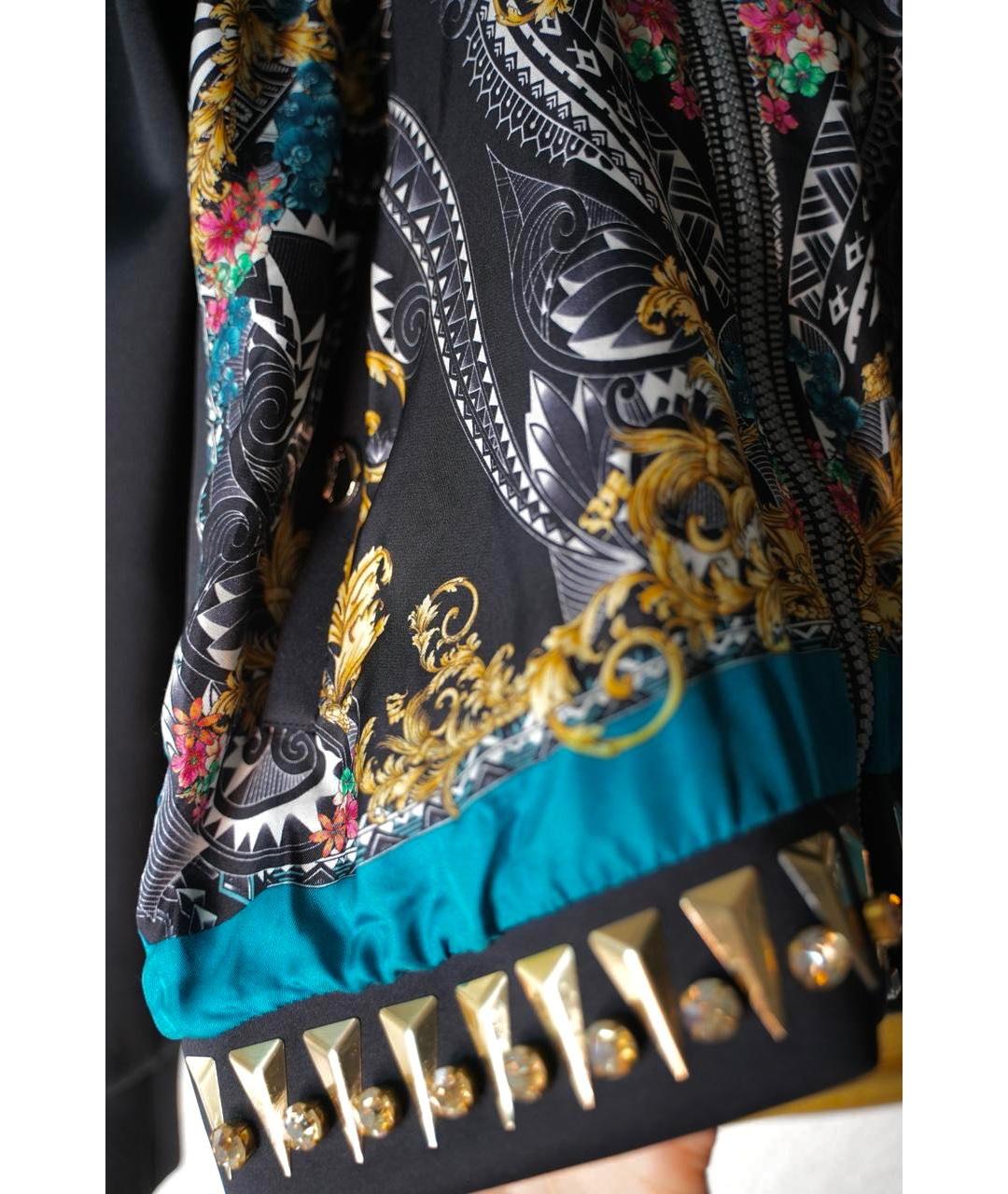 VERSACE COLLECTION Мульти шелковый кардиган, фото 4