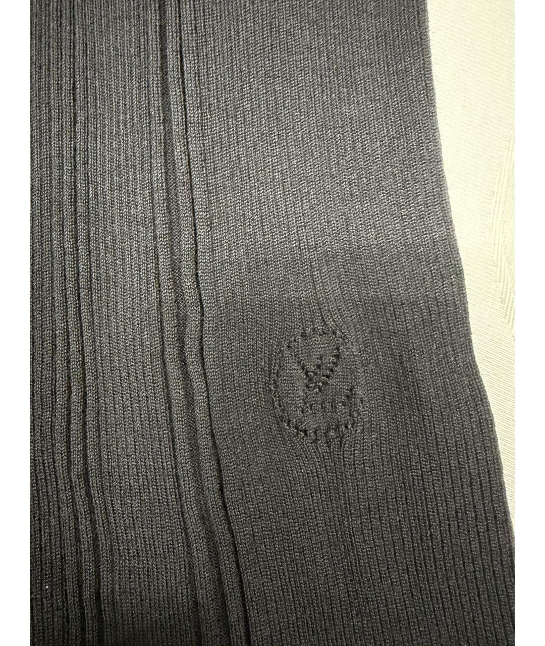 LOUIS VUITTON Черный шерстяной джемпер / свитер, фото 4