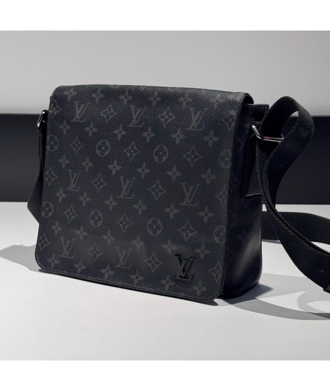 LOUIS VUITTON Черная сумка на плечо, фото 2