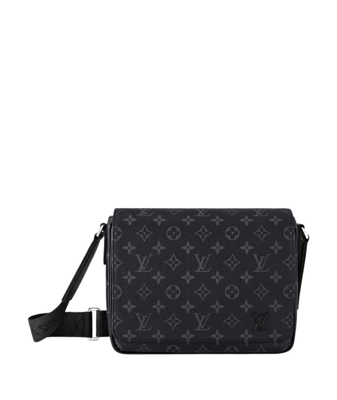 LOUIS VUITTON Черная сумка на плечо, фото 1