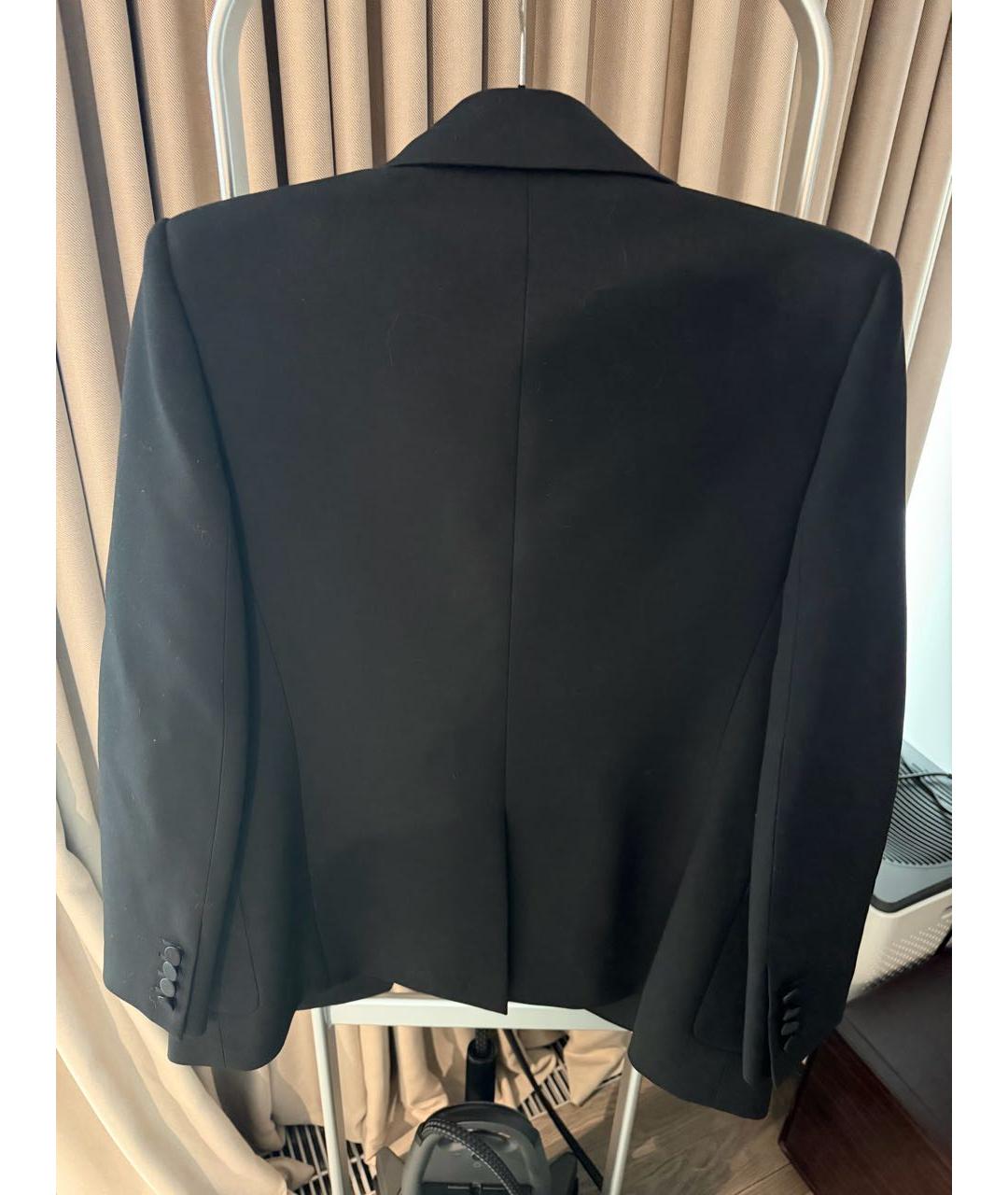 SAINT LAURENT Черный жакет/пиджак, фото 2