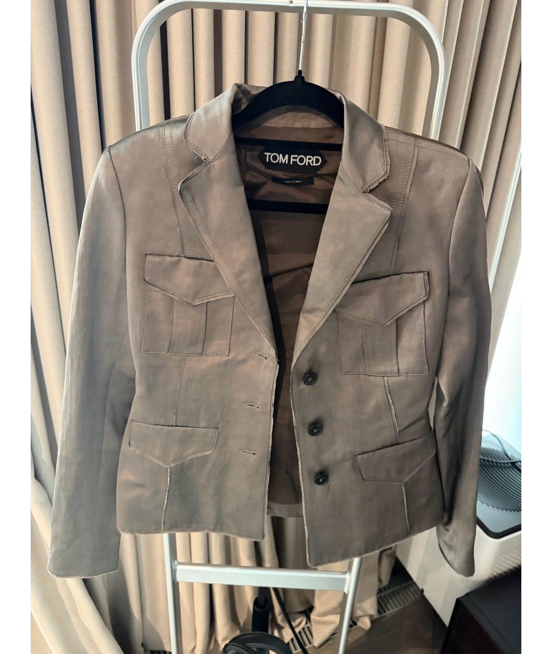 TOM FORD Коричневый жакет/пиджак, фото 4