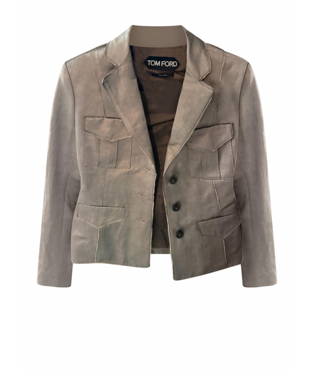 TOM FORD Коричневый жакет/пиджак, фото 1