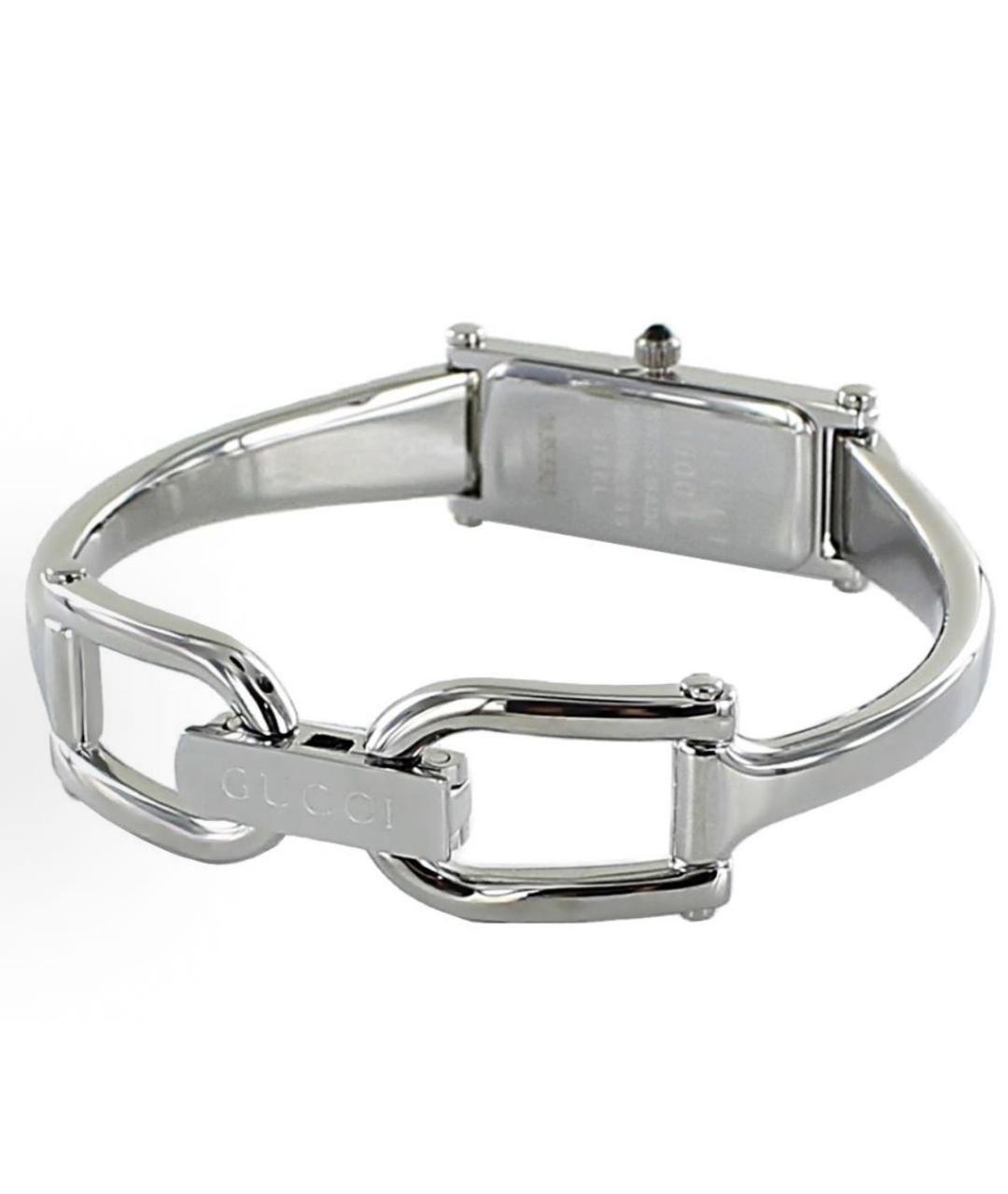 GUCCI Черные стальные часы, фото 3