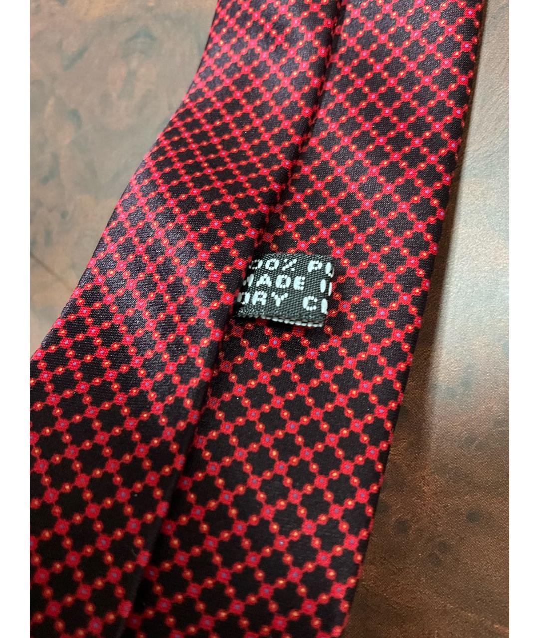 STEFANO RICCI Красный шелковый галстук, фото 6
