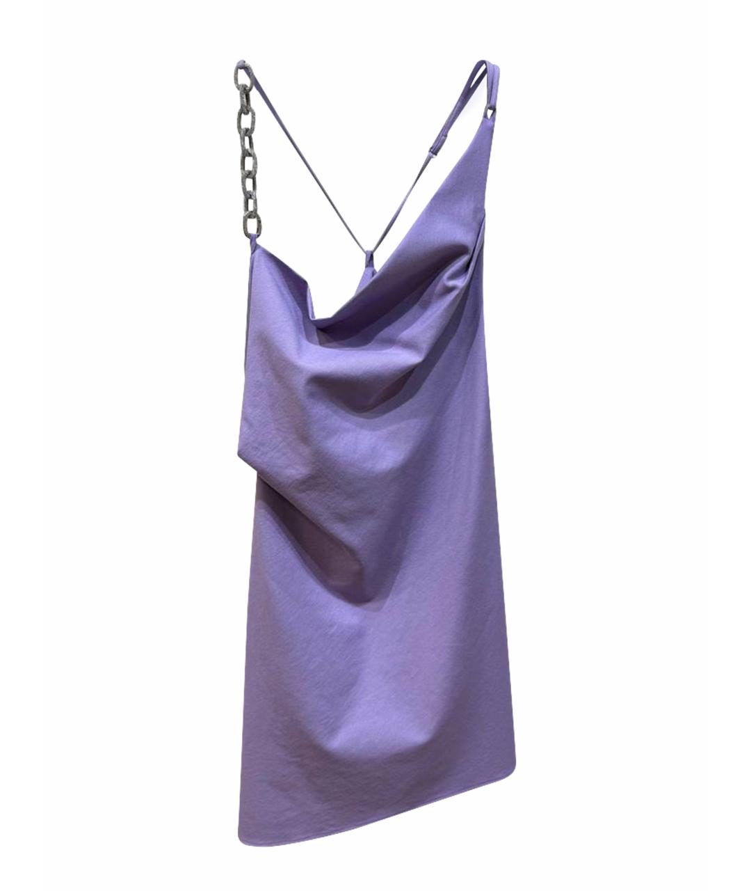 GIUSEPPE DI MORABITO Фиолетовое платье, фото 1