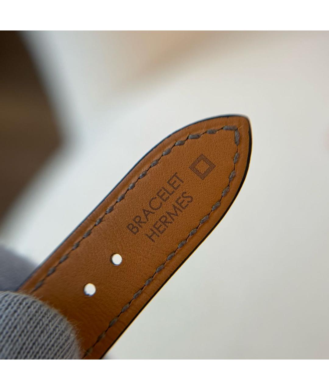 HERMES Коричневые часы, фото 7